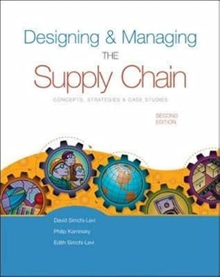 Designing and Managing the Supply Chain - David Simchi-Levi, Philip Kaminsky & Edith Simchi-Levi